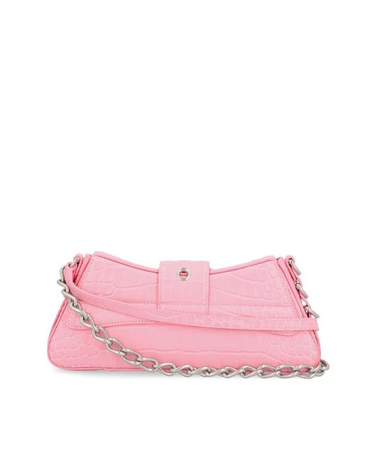 Balenciaga Pink Lindsay Small Shoulder Bag