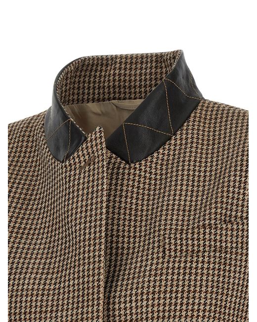 Brunello Cucinelli Gray Virgin Wool Sleeveless Jacket Clothing