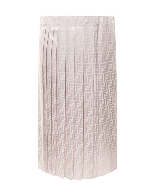 Fendi Gray Skirt