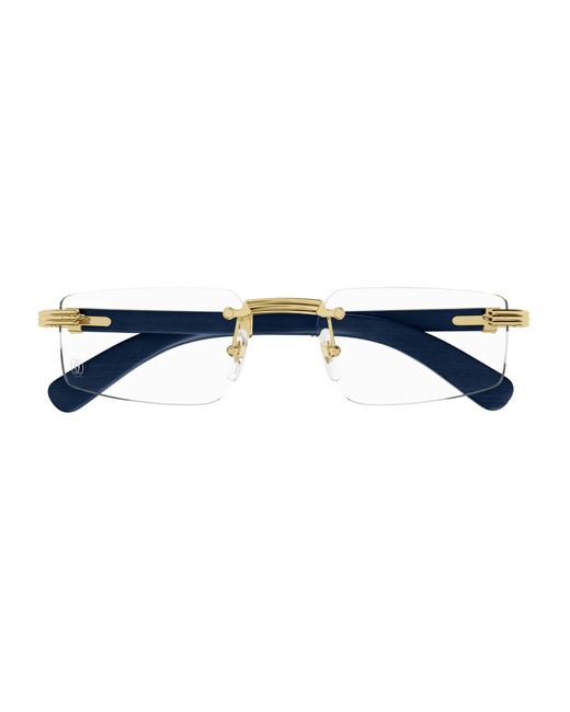 Cartier Blue Ct0485O Eyewear