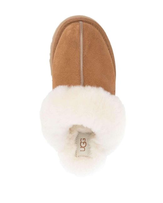 Ugg Brown Mule Disquette Leather
