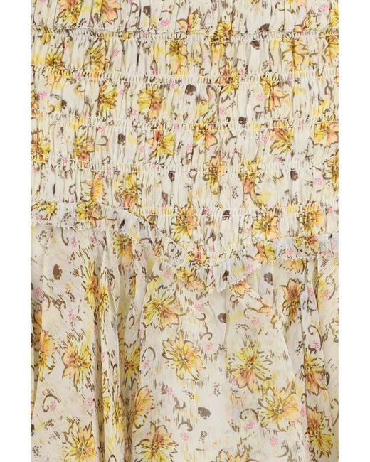Isabel Marant Natural Fiala Skirt Viscose