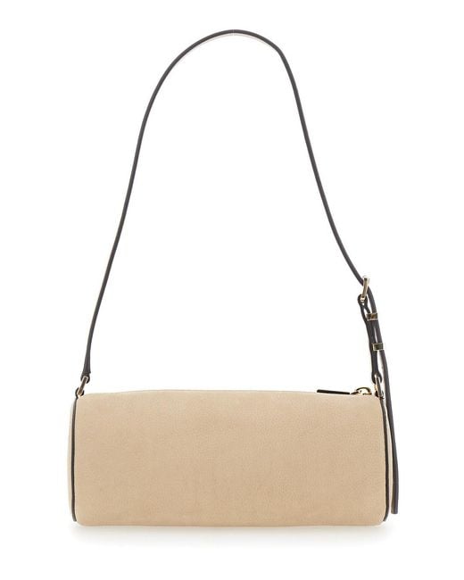 MICHAEL Michael Kors Natural Shoulder Bag Izzy Leather Cow