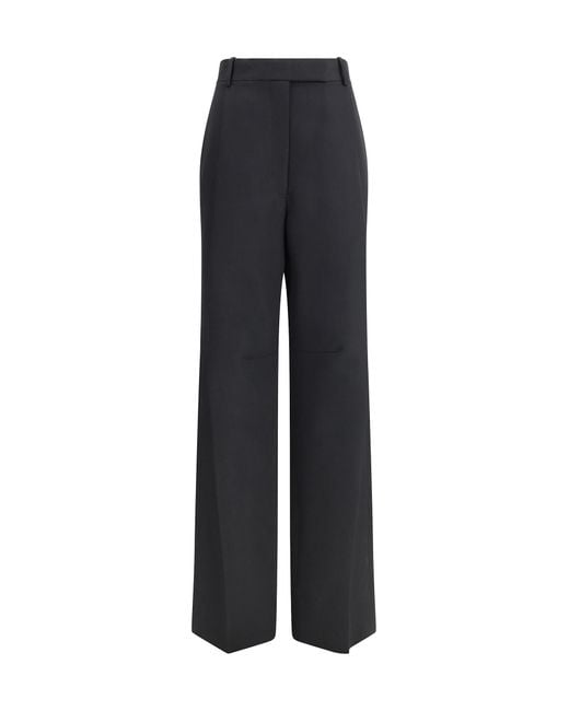 Tom Ford Black Tailored Pants Double Pleats