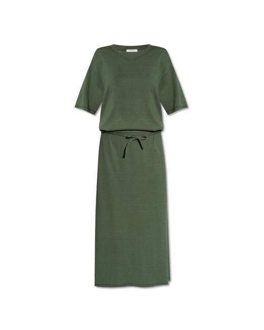 Lemaire Green Cotton Dress