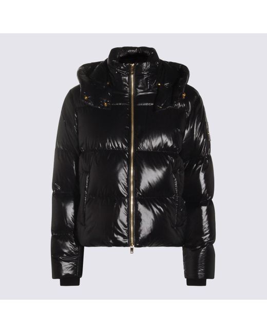 Moose Knuckles Black Nylon Down Jacket