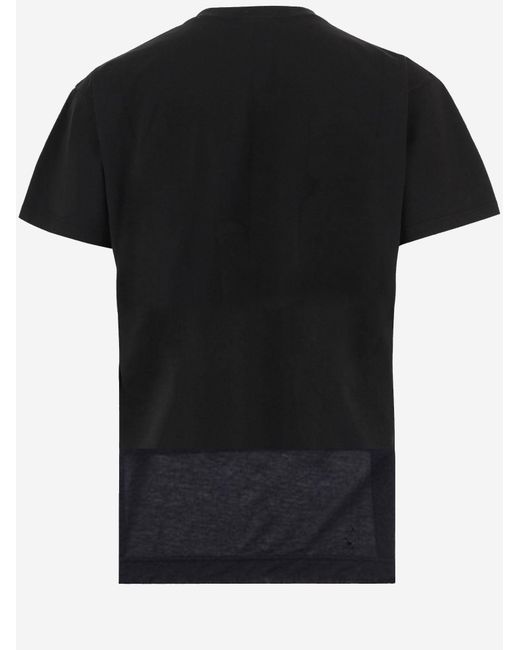 Balenciaga Black T-Shirt Cotton T-Shirts & Jerseys