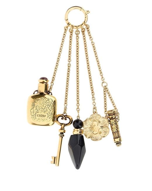 Chloé Metallic Metal Charm