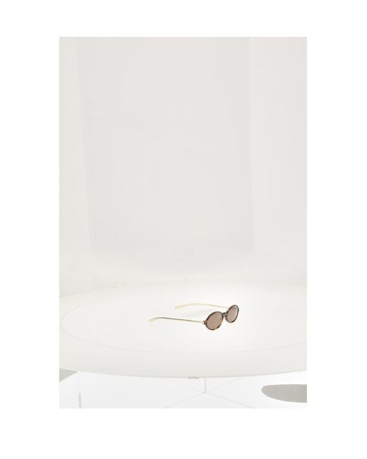 Dior White Sunglasses Havana- Nylon