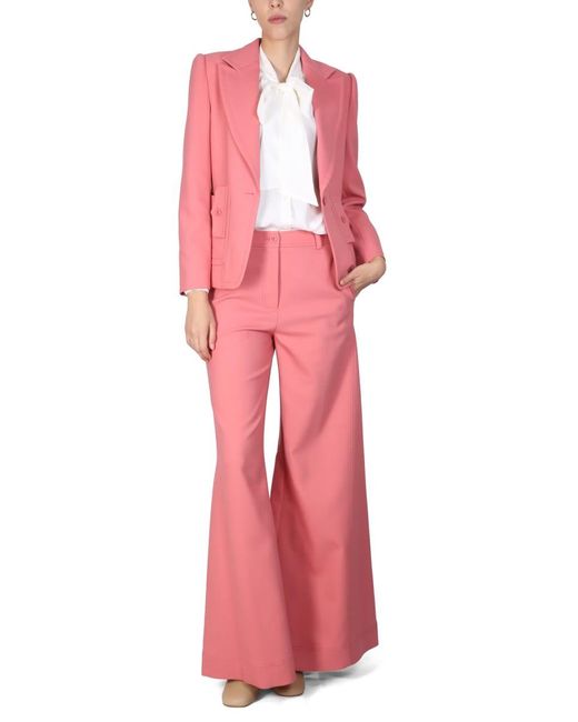 Boutique Moschino Pink Slim Fit Jacket