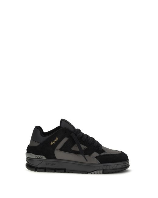 Axel Arigato Black Sneakers Area Lo Fluffy-Off/Off Trainers for men