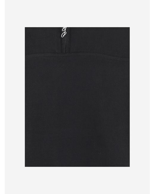 Jacquemus Black Sweatshirt Rond Carré Cotton Sweatshirts for men
