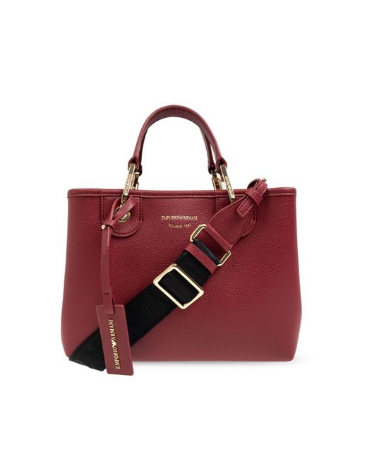 Armani bag red sale