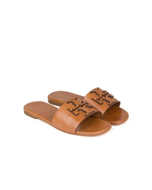 Tory Burch White Flip Flops Footwear Flats