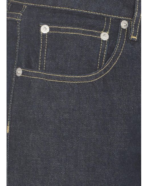 KENZO Blue Creations Bara Jeans for men