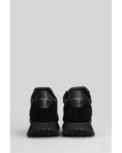 Philippe Model Black Tropez Haute Low Sneakers for men
