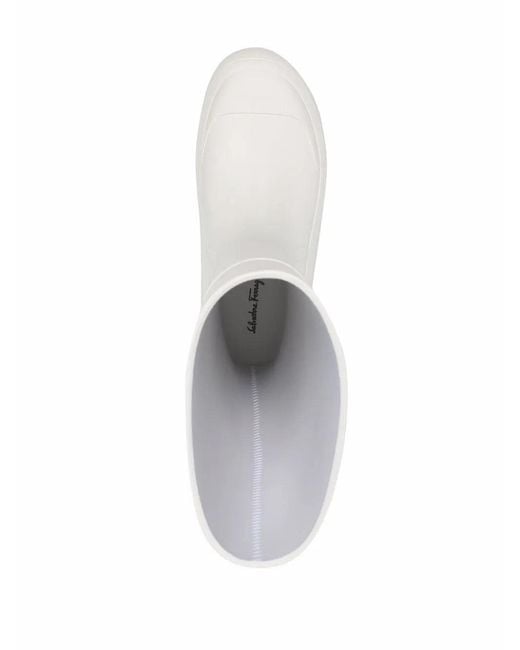Ferragamo White Ferragamo Rubber Item