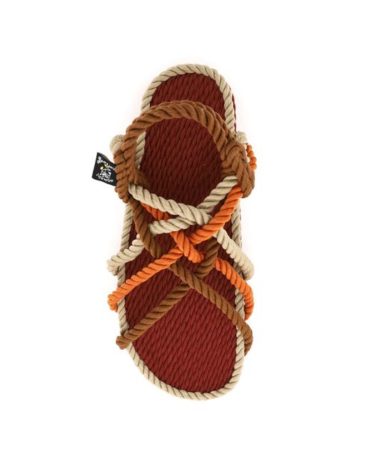 Nomadic State Of Mind Multicoloured Jc Rope Sandals in Brown | Lyst
