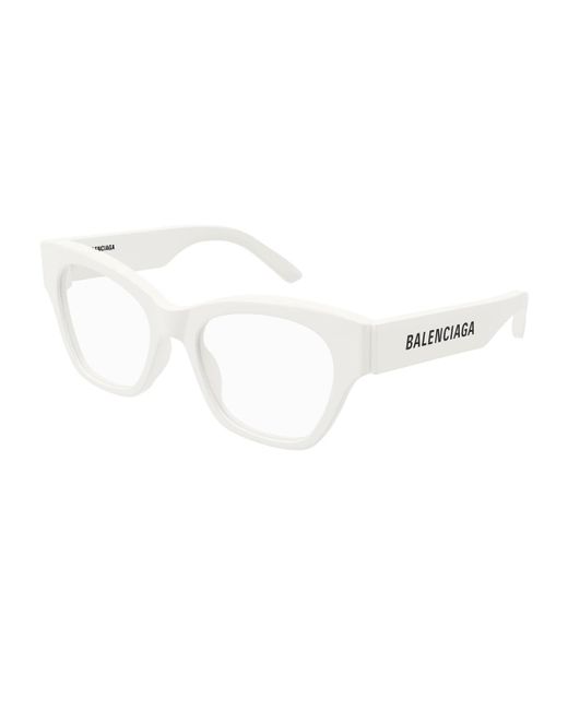 Balenciaga White Bb0263o Glasses