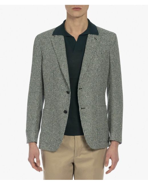 Larusmiani Green Martins Jacket Blazer for men