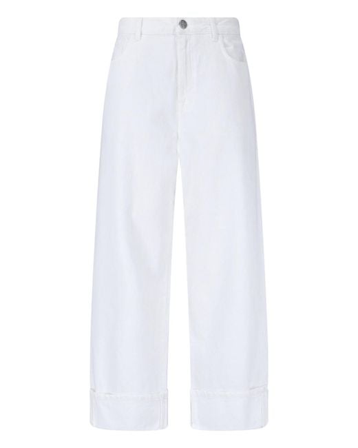 Rohe White Jeans Cotton