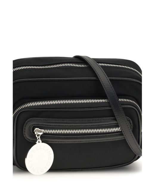 Stella McCartney Black Dartmoor Shoulder Bag Econyl Polyamide