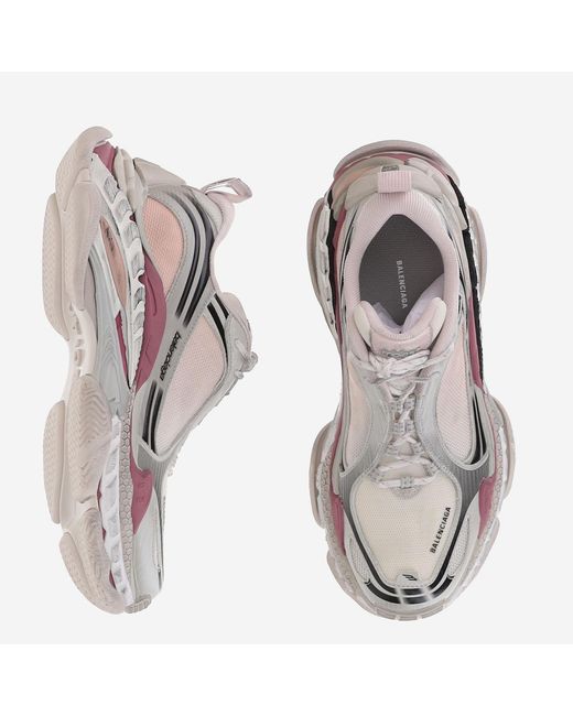 Balenciaga Gray Sneakers Triple S.2 Polyurethane Trainers