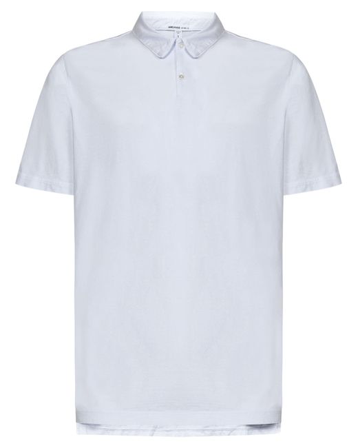James Perse White Polo Shirt for men