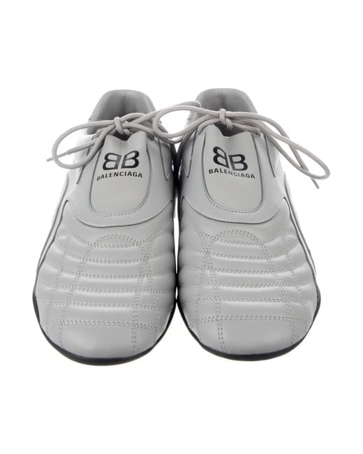 Balenciaga Gray Zen Sneakers Matte