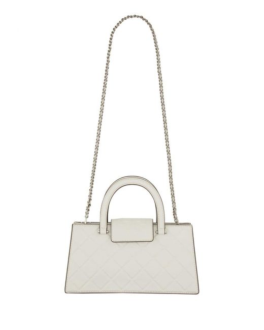 Tory Burch Fleming Eastwest Shopper Bag in Natural | Lyst