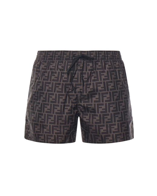 Fendi Gray Sea Clothing Polyester for men