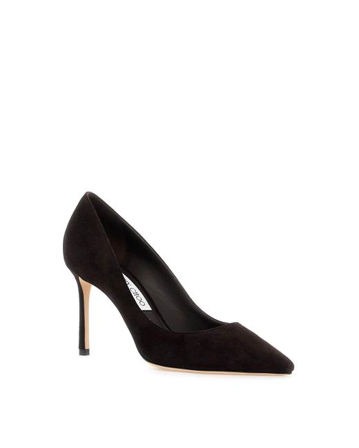 Jimmy Choo Black Romy 85 Pumps