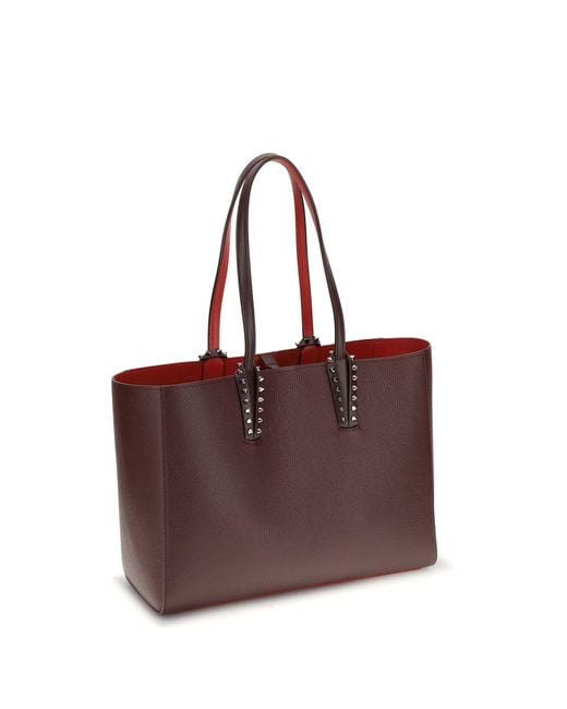 Christian Louboutin Purple Cabata Tote Bag