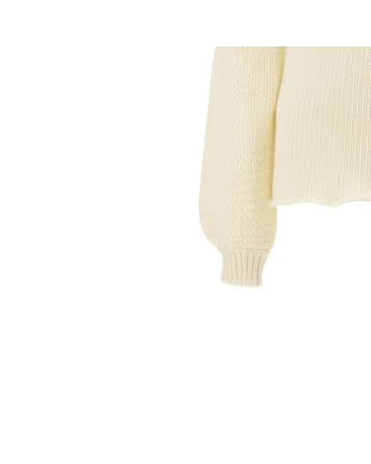 Chloé Natural Cashmere And Wool Pullover
