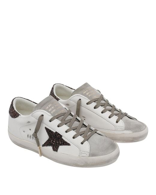 Golden Goose Deluxe Brand Gray Sneakers