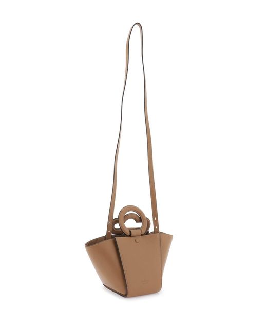 Mulberry Brown 'mini Rider's Top Handle' Bag