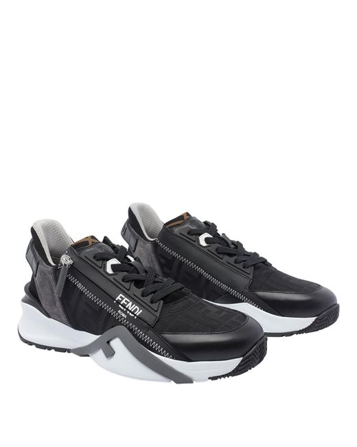 Fendi Black Flow Sneakers for men