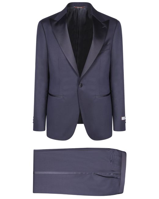 Canali Blue Suits for men