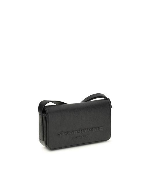 Alexander Wang Black Leather Shoulder Bag