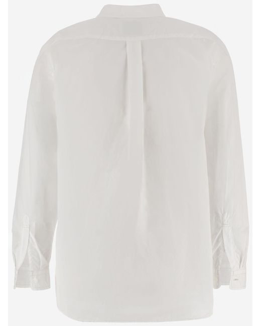 And Wander White Shirt Cotton-Blend for men