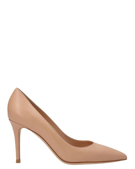 Gianvito Rossi Natural 'Gianvito' Pumps