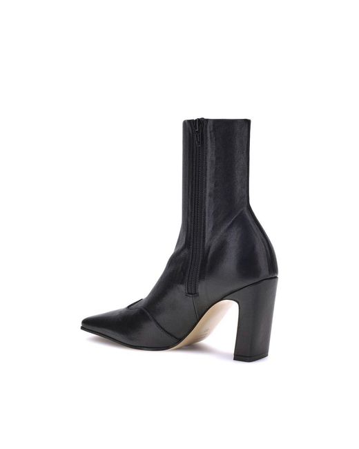 Khaite Blue Nevada Ankle Boots