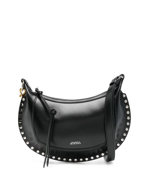 Isabel Marant Gray Oskan Moon Shoulder Bag