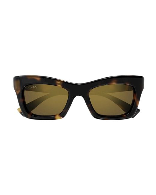 Gucci Brown Cat Eye Frame Sunglasses