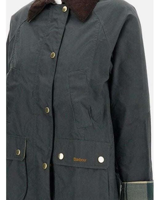 Barbour Black Modern Beadnell Wax Jacket