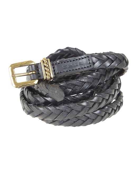 Etro Gray Belts