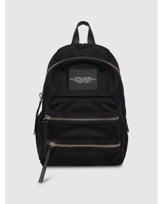 Marc Jacobs Black Nylon Backpack
