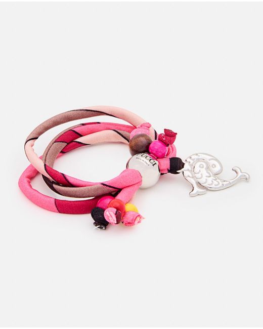 Emilio Pucci Pink Beach Bracelet