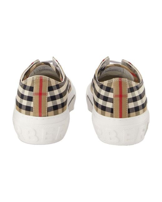 Burberry Natural Lf Tnr Jack L Low Sneakers