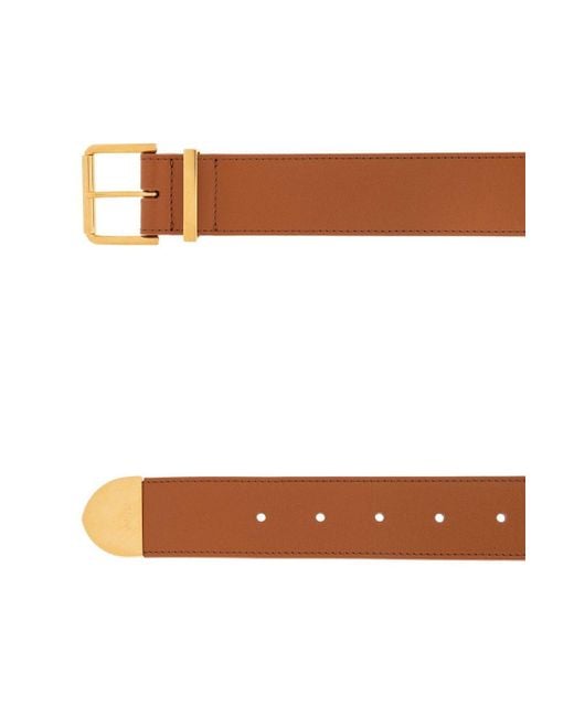 Chloé Brown Leather Belt